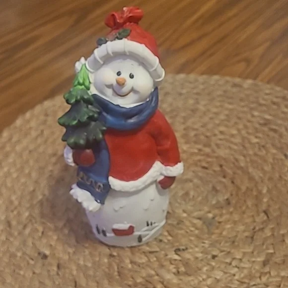 Set of 3 Festive Snowmen - Picture 2 of 4
